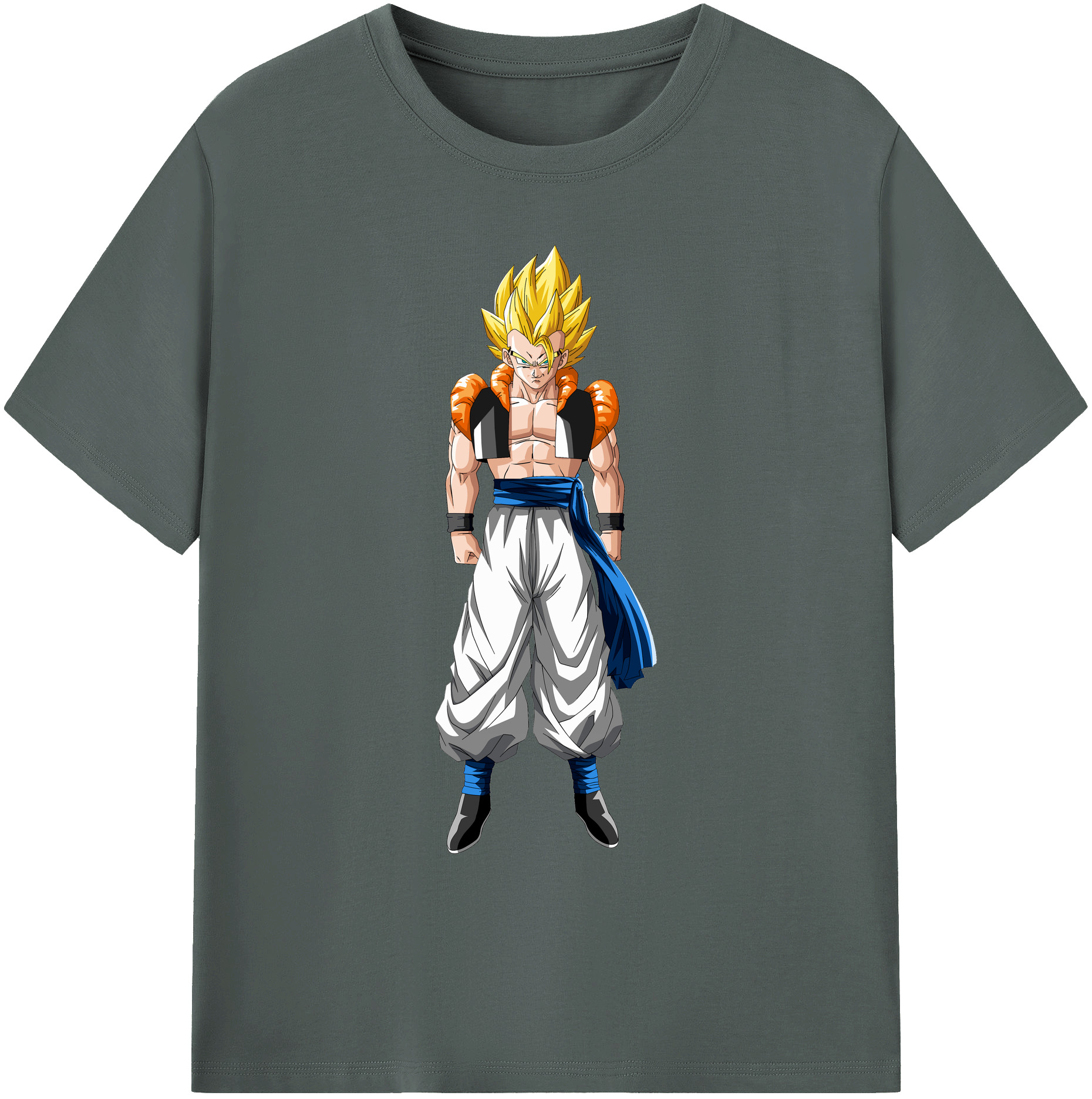（画像用） ドラゴンボール ベジータ四世（Bejīta Yonsei）DRAGON BALL Vegeta IV 綿100％ メンズ半袖Tシャツ｜肌触りやわらか＆通気性